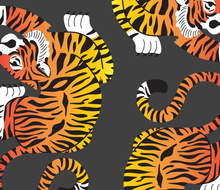 Load image into Gallery viewer, Tiger Gradient - Skater Skirt