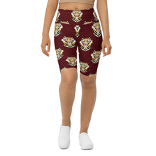 Load image into Gallery viewer, Tiger Maroon - Bike Shorts