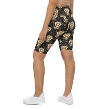 Load image into Gallery viewer, Tiger In the Garden - Bike Shorts