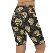 Load image into Gallery viewer, Tiger In the Garden - Bike Shorts