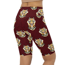 Load image into Gallery viewer, Tiger Maroon - Bike Shorts