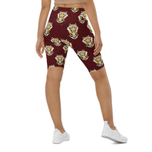Load image into Gallery viewer, Tiger Maroon - Bike Shorts
