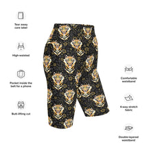 Load image into Gallery viewer, Tiger In the Garden - Bike Shorts