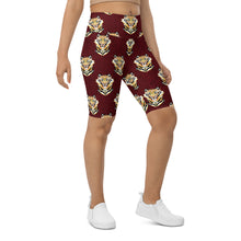 Load image into Gallery viewer, Tiger Maroon - Bike Shorts