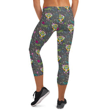 Load image into Gallery viewer, Rainbow Roar - Capri Leggings