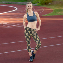 Load image into Gallery viewer, Tigers in the Garden - Capri Leggings
