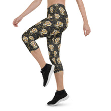 Load image into Gallery viewer, Tigers in the Garden - Capri Leggings