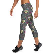 Load image into Gallery viewer, Rainbow Roar - Capri Leggings