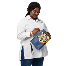 Load image into Gallery viewer, Tiger on Blue - Crossbody bag
