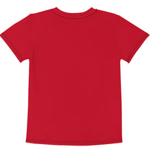 Load image into Gallery viewer, Tiger Pride - AOP Team Red - Kids crew neck t-shirt