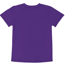 Load image into Gallery viewer, Tiger Pride - AOP Team Purple - Kids crew neck t-shirt
