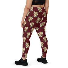 Load image into Gallery viewer, Tiger Maroon - Leggings