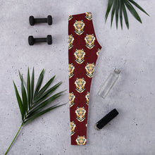 Load image into Gallery viewer, Tiger Maroon - Leggings