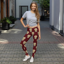 Load image into Gallery viewer, Tiger Maroon - Leggings