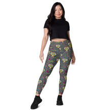 Load image into Gallery viewer, Rainbow Roar - Leggings with pockets - Regular and Plus Size