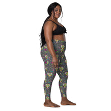 Load image into Gallery viewer, Rainbow Roar - Leggings with pockets - Regular and Plus Size