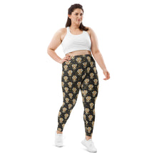 Load image into Gallery viewer, Tiger in the Garden - Plus Size Leggings