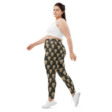 Load image into Gallery viewer, Tiger in the Garden - Plus Size Leggings