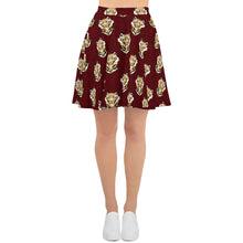 Load image into Gallery viewer, Tiger Maroon - Skater Skirt