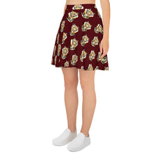 Load image into Gallery viewer, Tiger Maroon - Skater Skirt