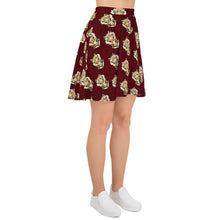 Load image into Gallery viewer, Tiger Maroon - Skater Skirt