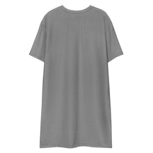 Load image into Gallery viewer, Giant Tiger on Gray - T-shirt dress