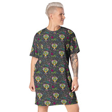 Load image into Gallery viewer, Rainbow Roar - T-shirt dress