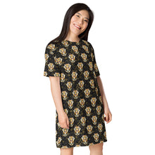 Load image into Gallery viewer, Tiger in the Garden - T-shirt dress