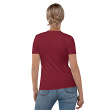 Load image into Gallery viewer, Tiger Mom Maroon - Womens T-shirt