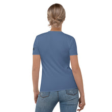 Load image into Gallery viewer, Giant Tiger Blue - Womens T-shirt