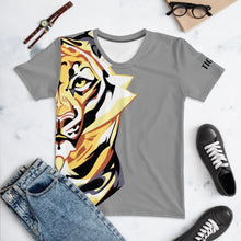 Load image into Gallery viewer, Giant Tiger Gray - Womens T-shirt