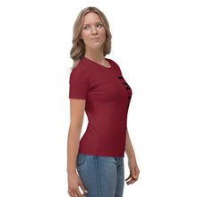 Load image into Gallery viewer, Tiger Mom Maroon - Womens T-shirt