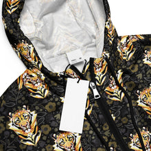 Load image into Gallery viewer, Tigers in the Garden - Women’s cropped windbreaker