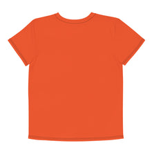 Load image into Gallery viewer, Tiger Pride - AOP Team Orange - Youth crew neck t-shirt