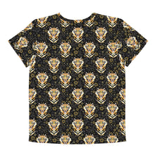 Load image into Gallery viewer, Tigers in the Garden - Youth crew neck t-shirt
