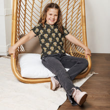 Load image into Gallery viewer, Tigers in the Garden - Youth crew neck t-shirt