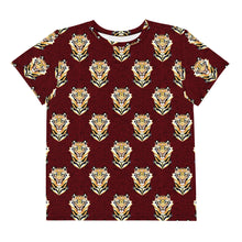 Load image into Gallery viewer, Tiger Maroon - Youth crew neck t-shirt