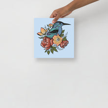 Load image into Gallery viewer, Hummingbird Blue - Poster