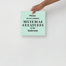 Load image into Gallery viewer, Do not Summon Mythical Beasts - Poster