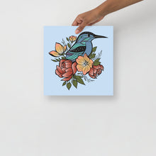Load image into Gallery viewer, Hummingbird Blue - Poster