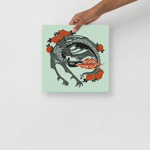 Load image into Gallery viewer, Rose Dragon - Poster
