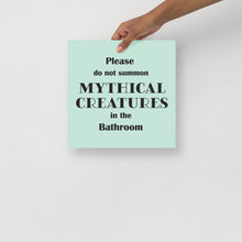Load image into Gallery viewer, Do not Summon Mythical Beasts - Poster