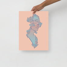 Load image into Gallery viewer, Crystal Face - Poster