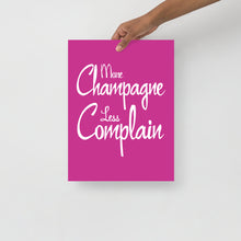 Load image into Gallery viewer, Pink Champagne - Poster