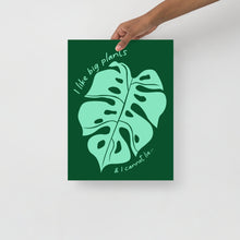 Load image into Gallery viewer, I Like Big Plants - Poster