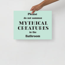 Load image into Gallery viewer, Do not Summon Mythical Beasts - Poster