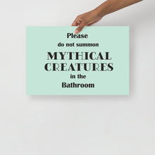 Load image into Gallery viewer, Do not Summon Mythical Beasts - Poster