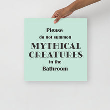 Load image into Gallery viewer, Do not Summon Mythical Beasts - Poster