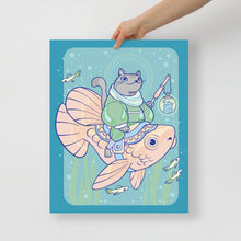 Load image into Gallery viewer, Fish Rider - Poster