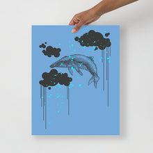 Load image into Gallery viewer, Cloud Whale - Poster
